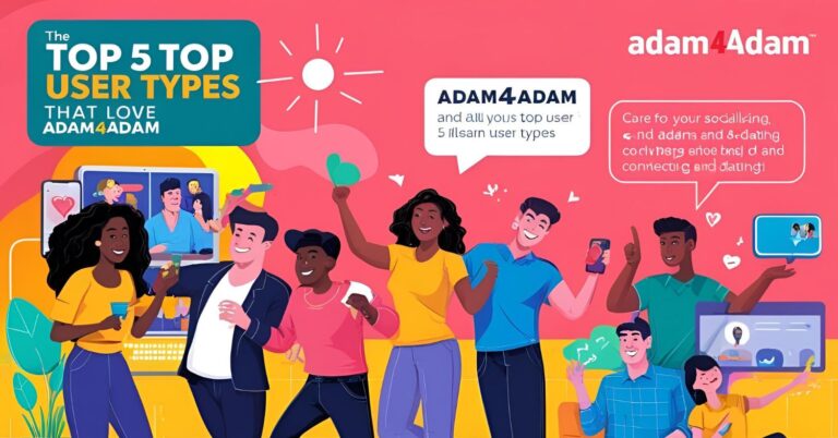 Top 5 User Types That Love Adam4Adam