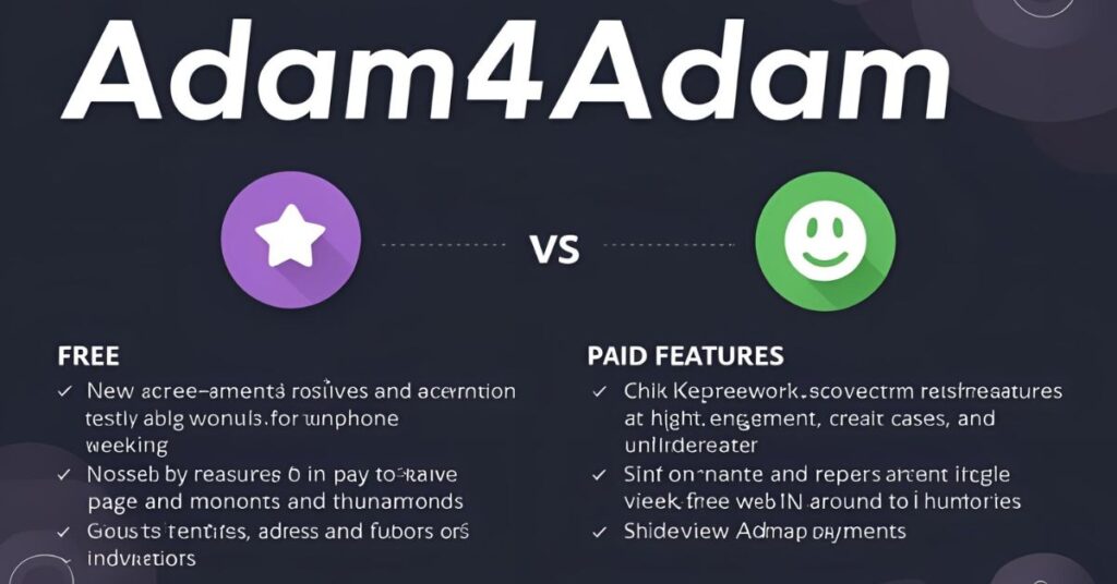 Using Adam4Adam_ A Quick Look at the Free vs Paid Features